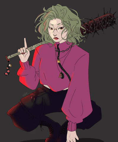 Koda (cyberpunk Naruto au)